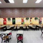 Restaurant furniture lot retail